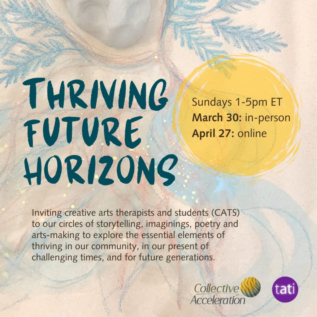 Thriving future horizons event poster